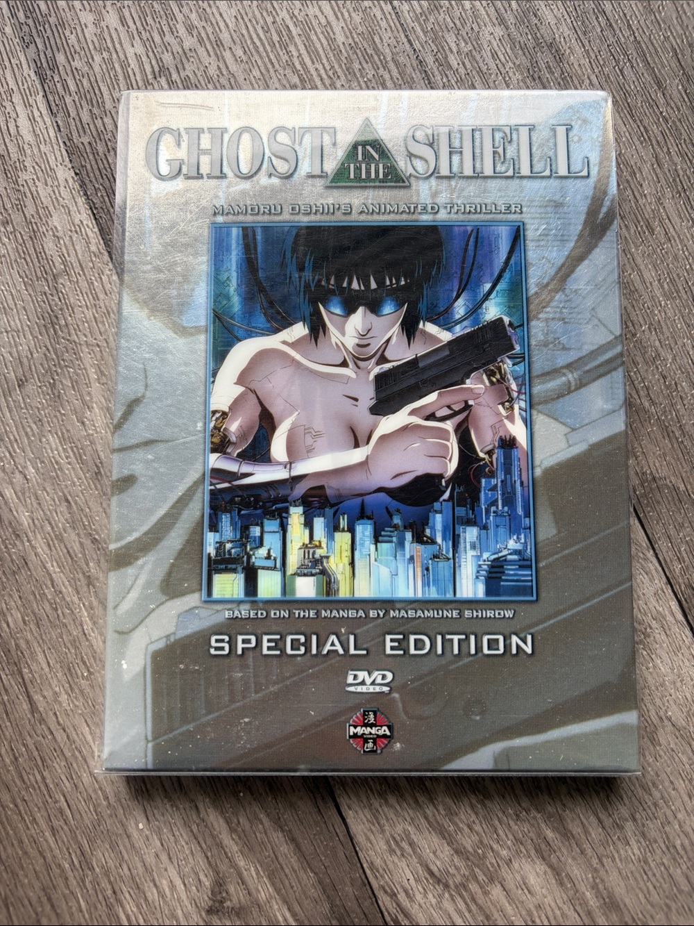 Manga Ghost in the Shell Special Edition DVD - Silver & Blue Artwork
